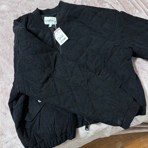 Black Diamond Quilted Jacket